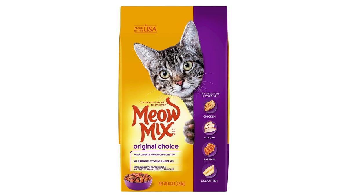 Meow Mix Cat Food, Original Choice