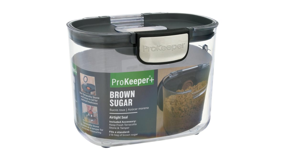 An Airtight Brown Sugar ProKeeper Storage Container