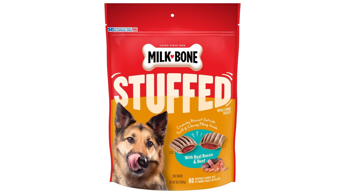 Milk-Bone Soft & Chewy Dog Treats Made With Real Bacon