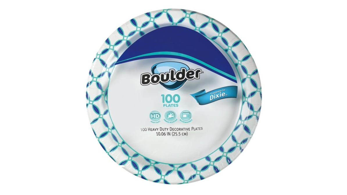 Boulder 10 Inch Everyday Plate - 100 ct