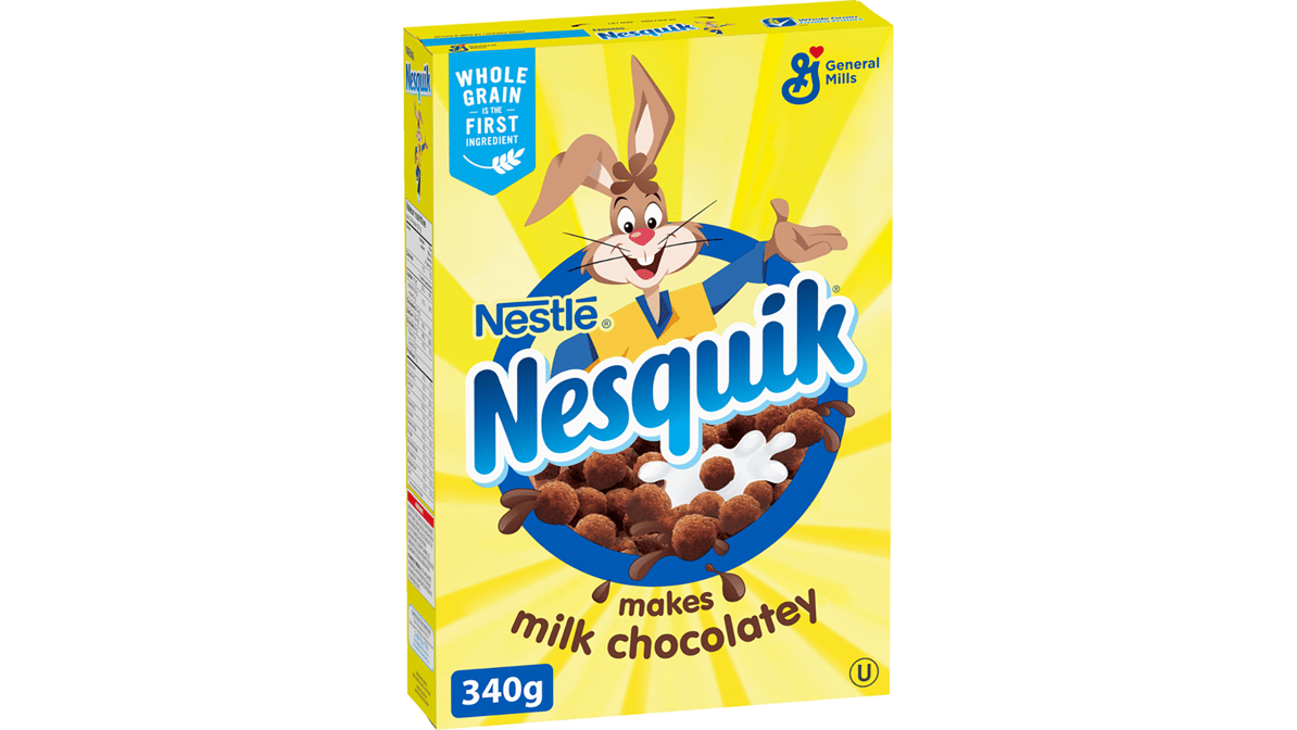 Nesquik® Chocolatey Cereal, Whole Grain