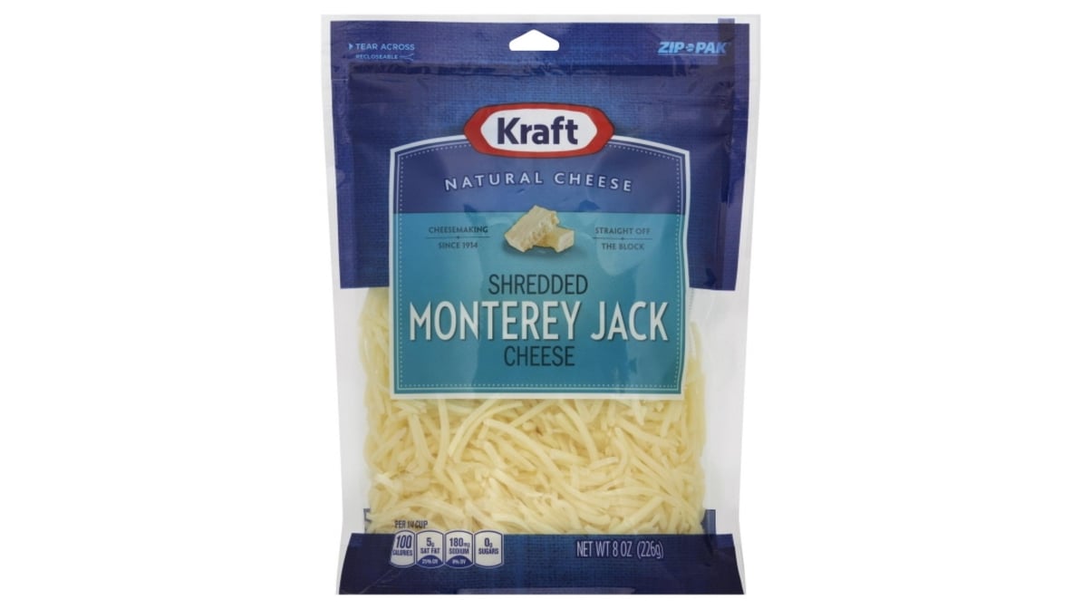 Shredded Monterey Jack & Cheddar Cheese
