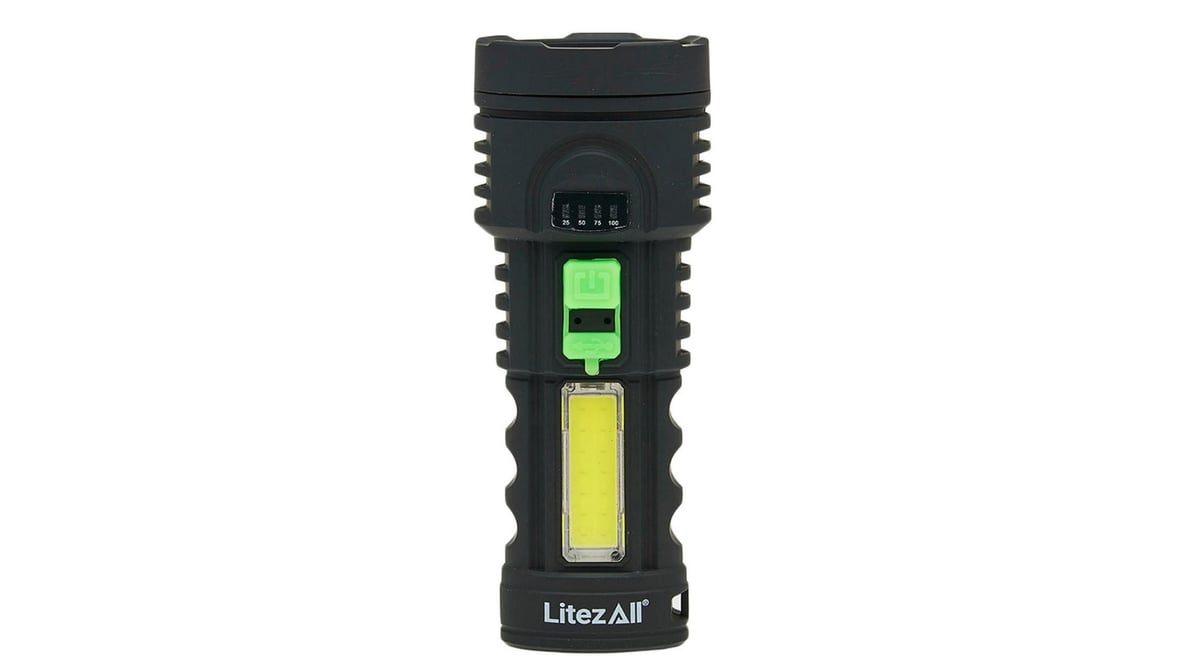 LitezAll Rechargeable Ultac OG Soft Touch Flashlight