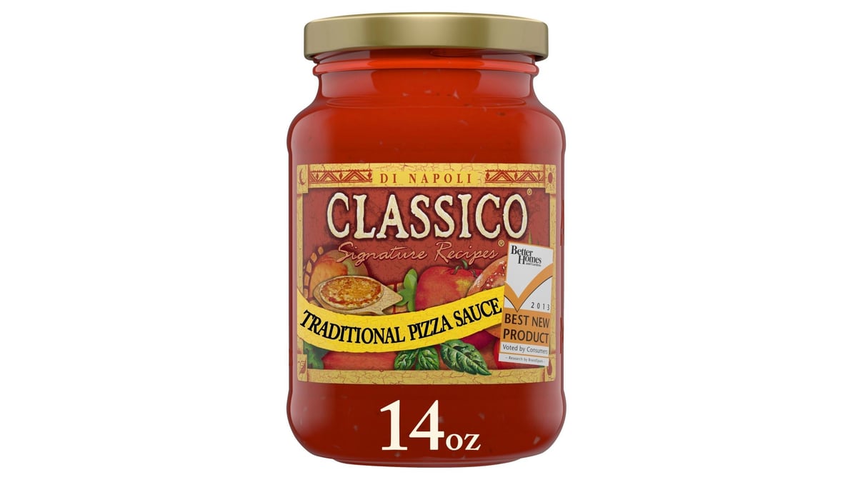 Classico Pizza Sauce, Traditional - 14 oz