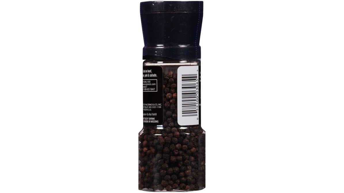 McCormick Peppercorn or Salt Grinder Refill 