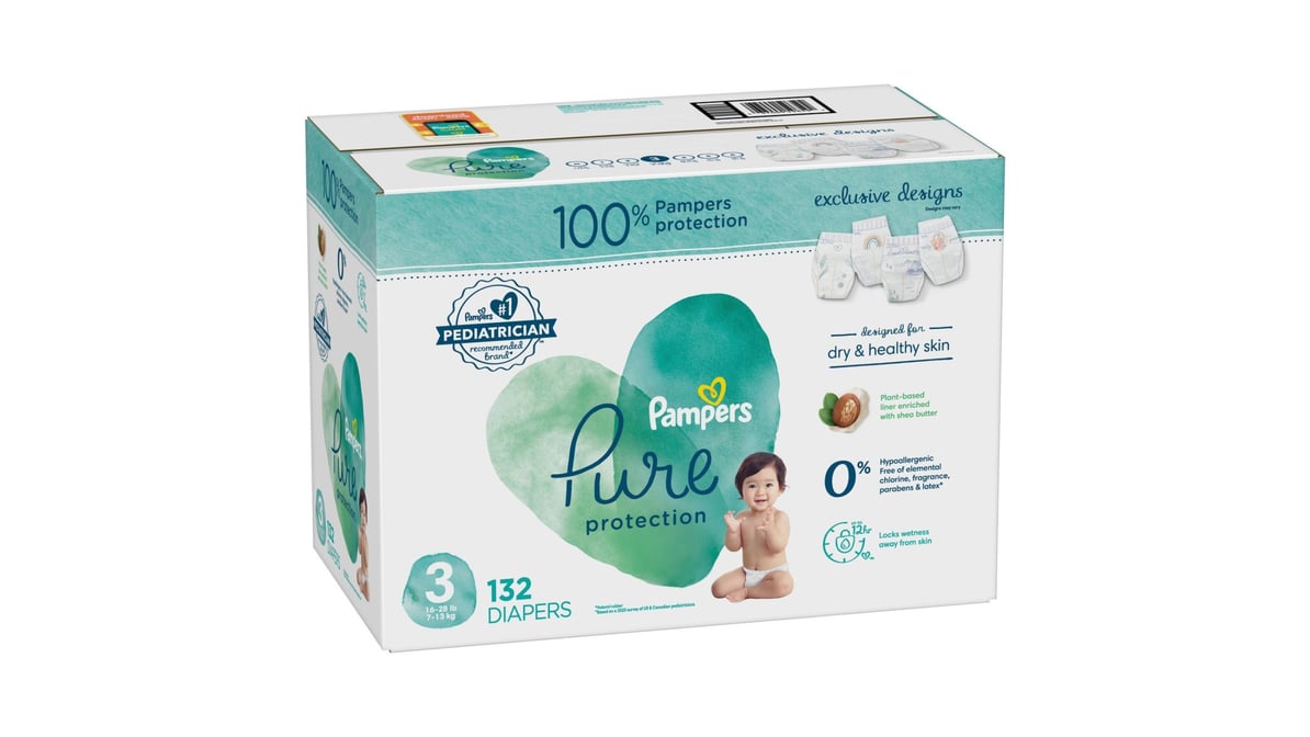 Pamper pure diapers deals