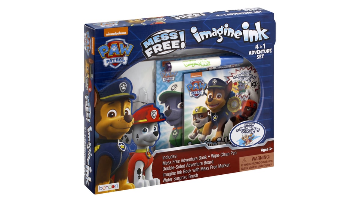 IMAGINE INK MESS FREE-PAW PATR