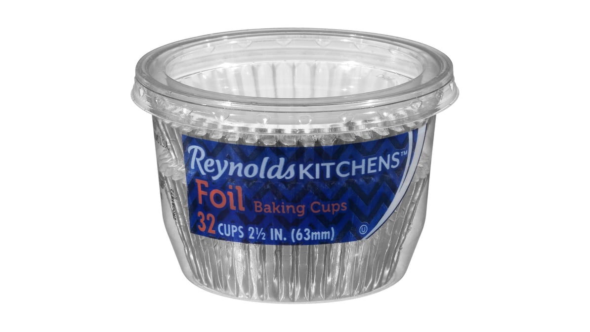 Reynolds Baking Cups Foil 2.5 Baking Cups 32 Ct Cup