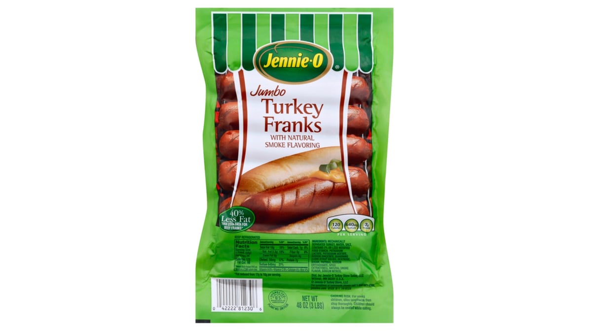 Jennie-O Turkey Franks, Jumbo