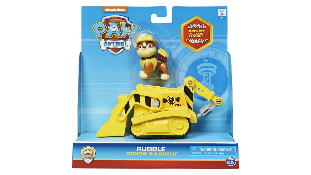 Paw Patrol Bulldozer Toy Collectible Figure | Delivery Near Me - Doordash