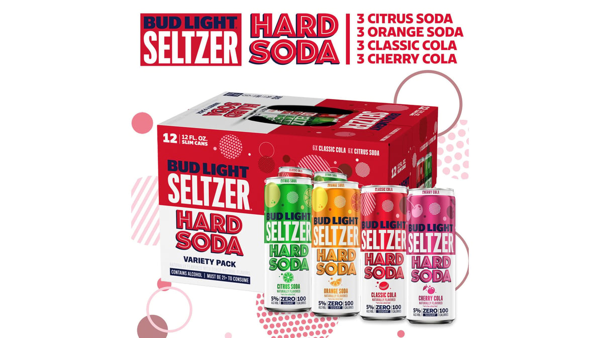 Bud Light Hard Seltzer Hard Soda Variety Pack