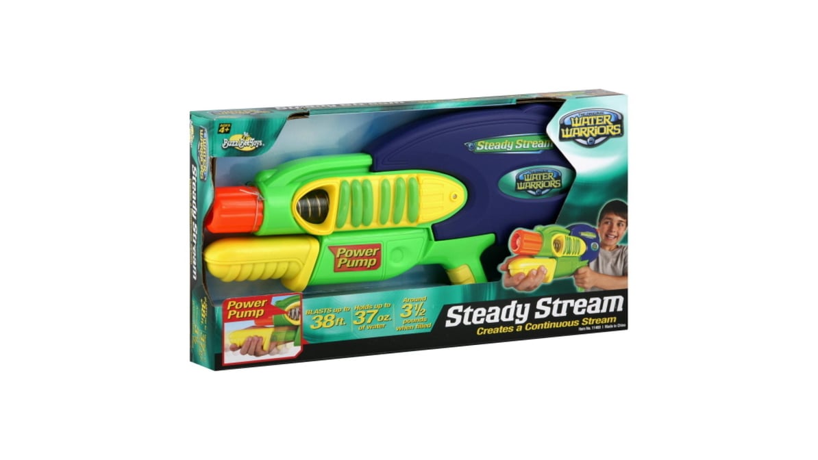 Water Warriors Steady Stream Water Gun | Delivery Near Me - Doordash