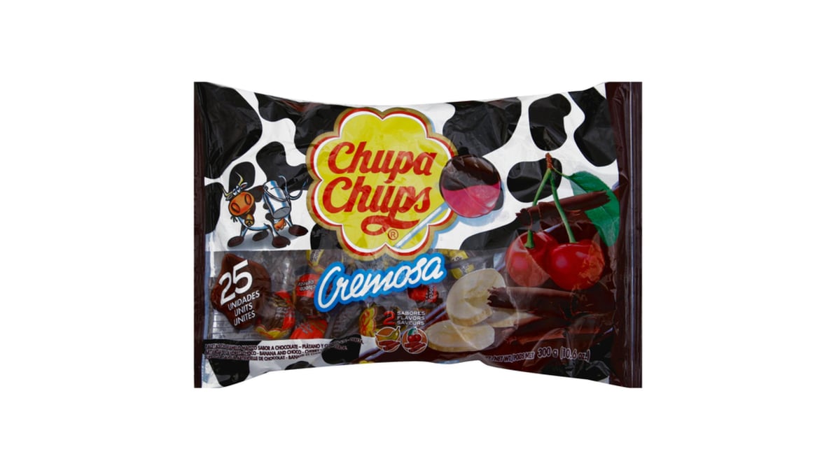 Chupa Chups Cremosa Lollipops (25 ct) | Delivery Near Me - Doordash