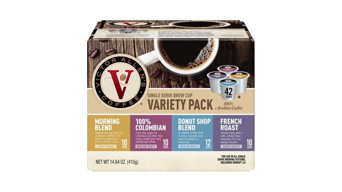 Victor allen coffee clearance pods