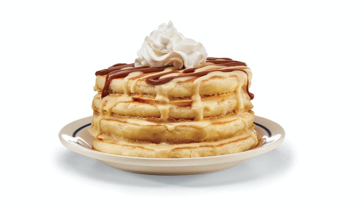 GF IHOP NEW YORK CHEESECAKE PANCAKES on