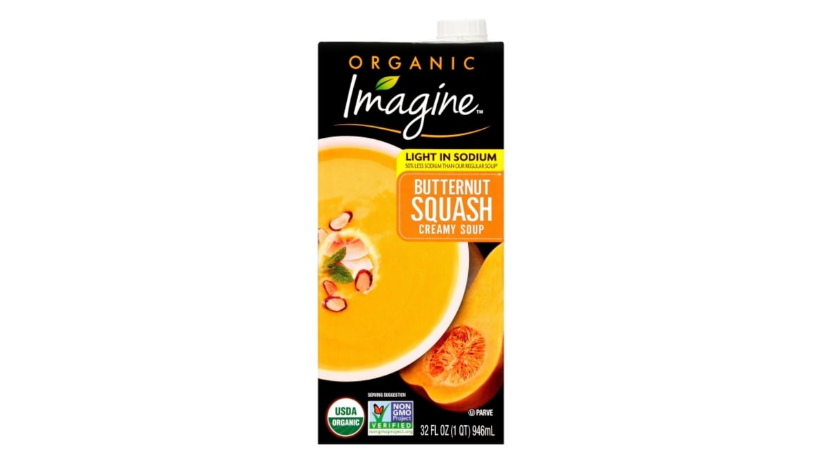 Imagine Organic Butternut Squash Creamy Soup, 32 fl oz