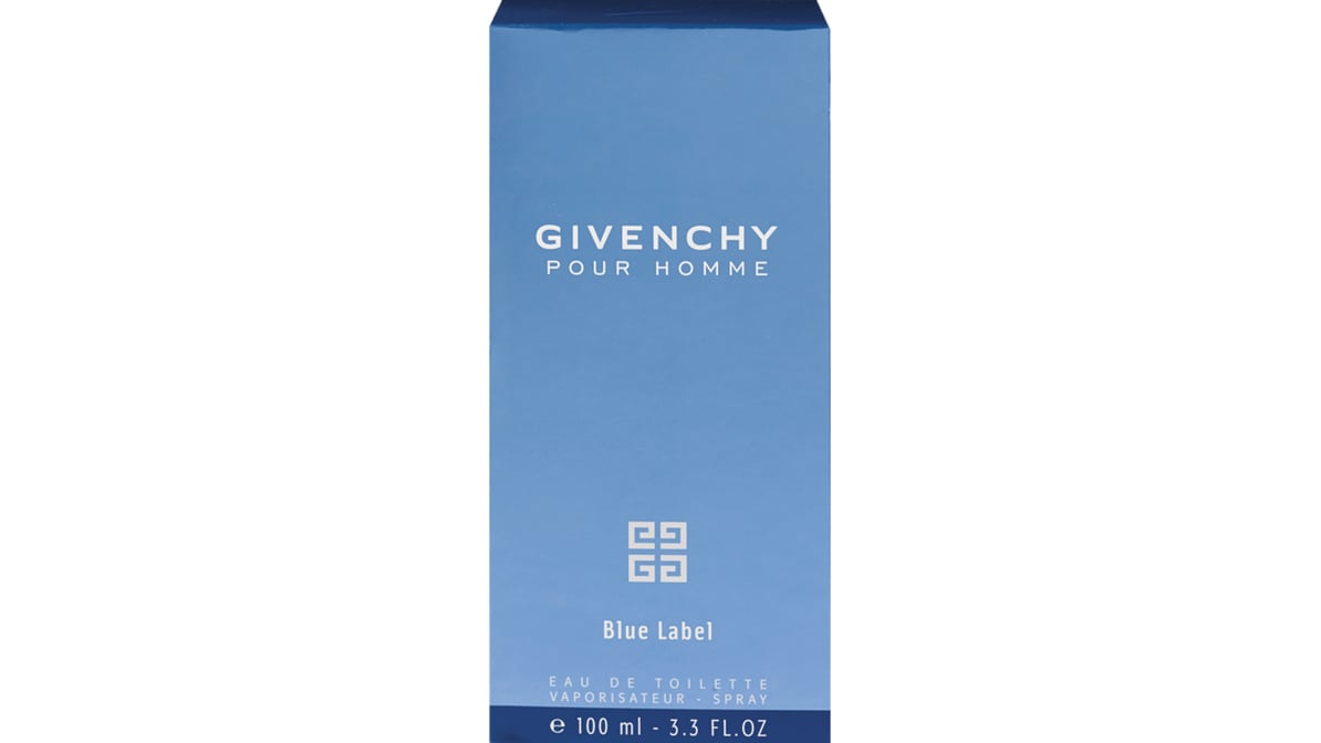 Givenchy Pour Homme BLUE LABEL EDT Spray 100ml/3.3oz - NEW IN BOX