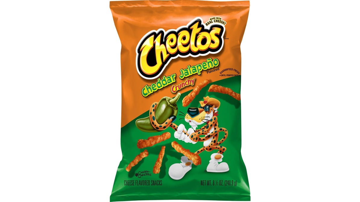 Cheetos Crunchy Cheddar Jalapeno 8 1/2 oz