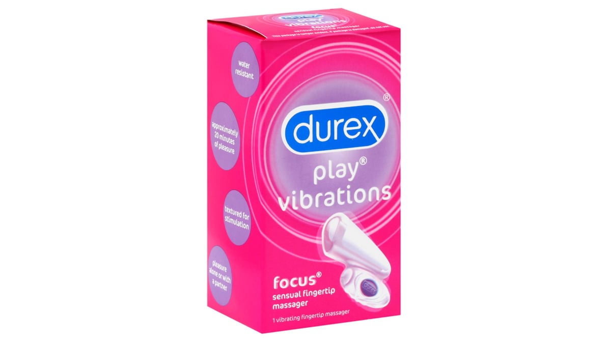 Durex Play Vibration Sensual Fingertip Massager | Delivery Near Me -  Doordash