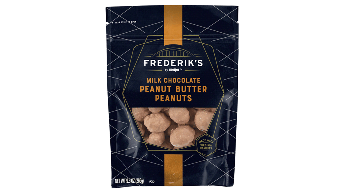 Frederik's by Meijer Milk Chocolate Peanut Butter Peanuts, 9.5 oz