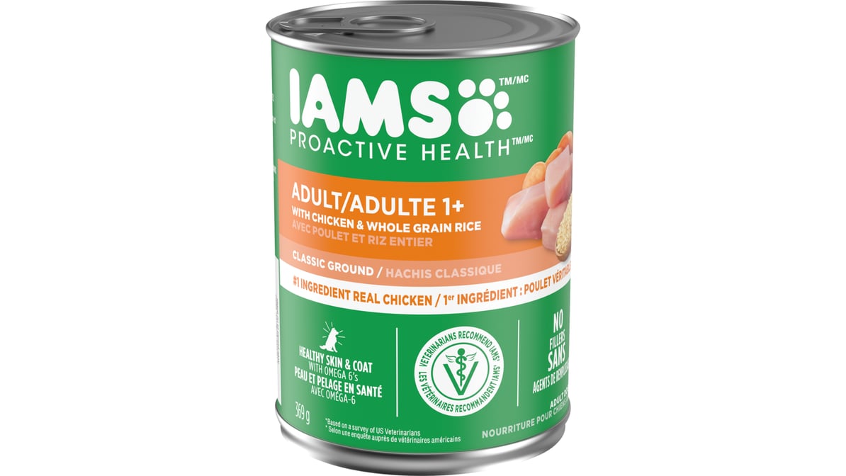 IAMS Proactive Health Chicken Whole Grain Rice Classic Ground