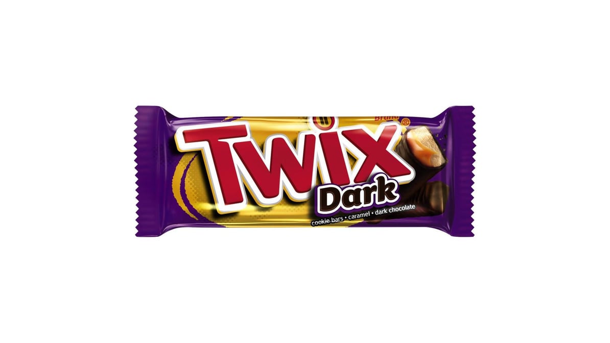 Twix Dark Chocolate Singles Size Cookie Bar Candy (1.79 oz) | Delivery Near  Me - Doordash