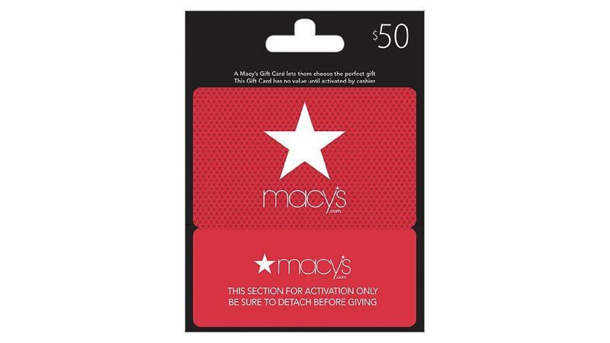 Macy's Gift Card $50