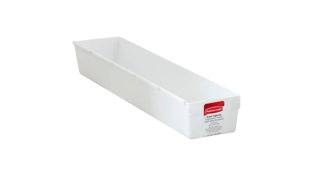 Rubbermaid Drawer Organizer White