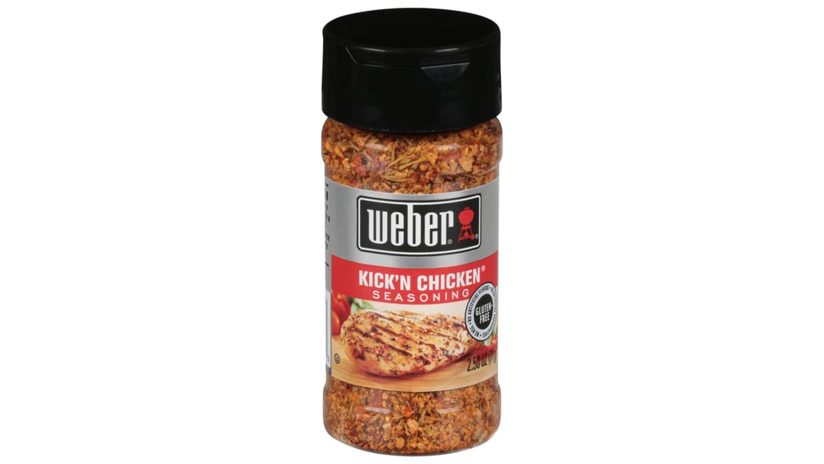 Weber Chicken Seasoning, Salt Free - 2.5 oz