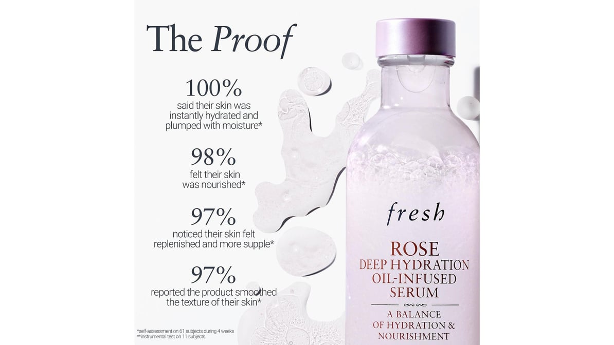 Rose Deep Hydration Oil-Infused Serum