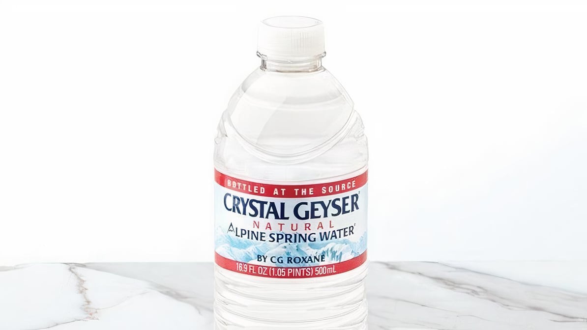 Crystal Geyser Crystal Geyser Natural Alpine Spring Water 8-8 fl oz. Bottles