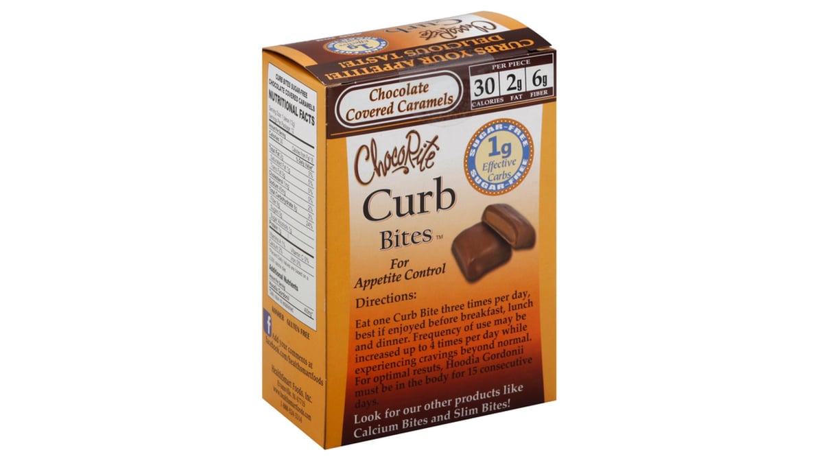 ChocoRite Curb Bites Candies Chocolate Covered Caramels (12 ct) | Delivery  Near Me - Doordash