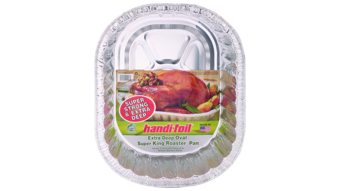 Handi-Foil Super Oval King Roaster