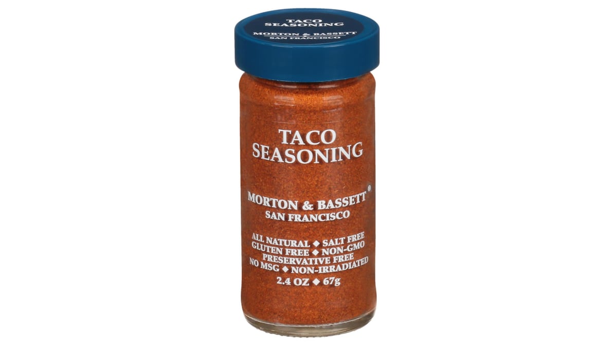 Morton & Bassett Taco Seasoning - 2.4 oz