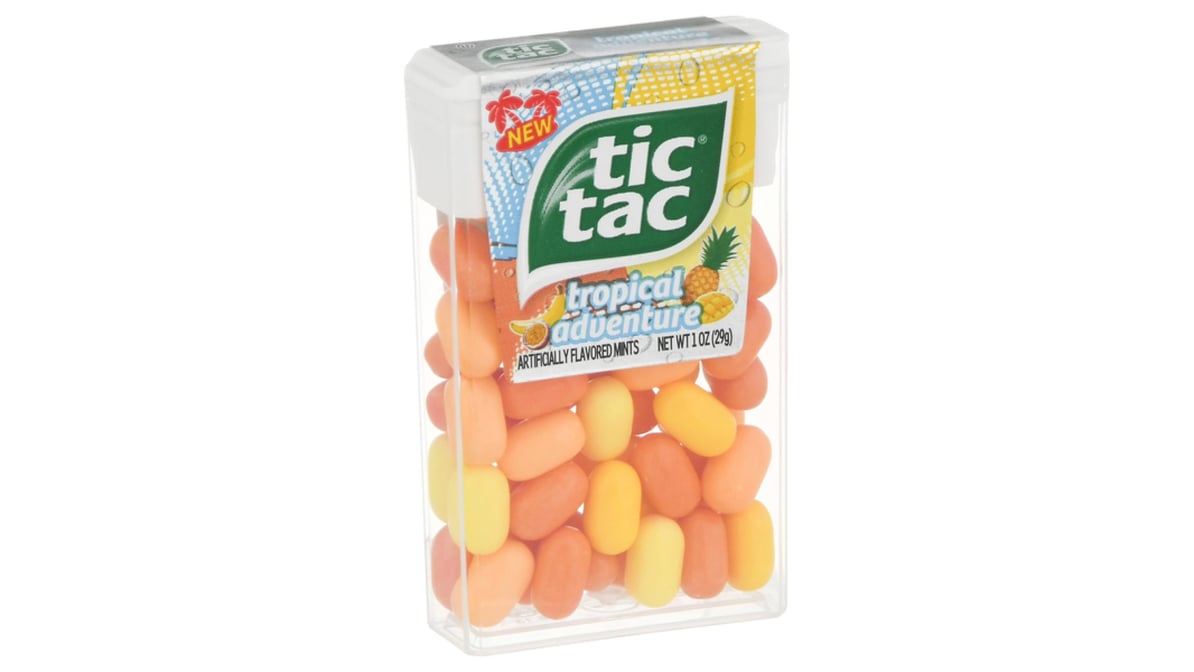 Tic Tac Mints, Tropical Adventure - 1 oz