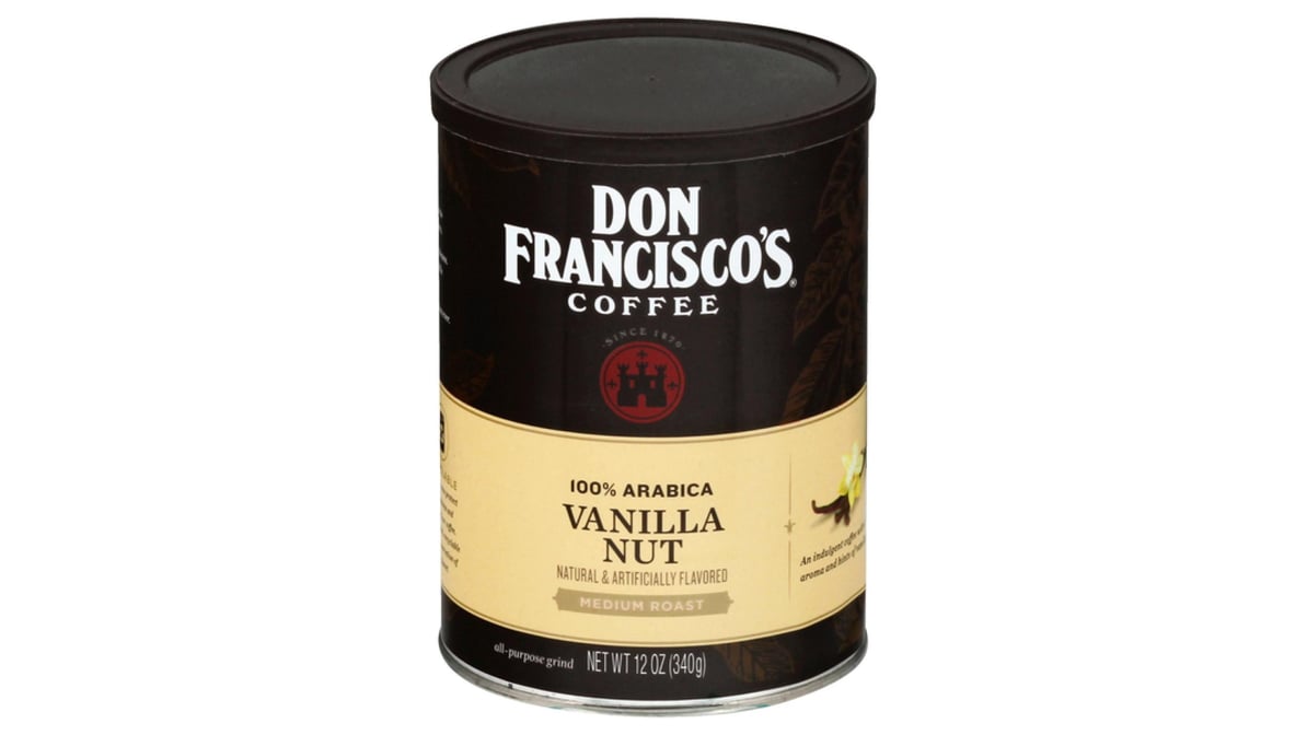 Don Francisco's Vanilla Nut Medium Roast Coffee - Single Serve