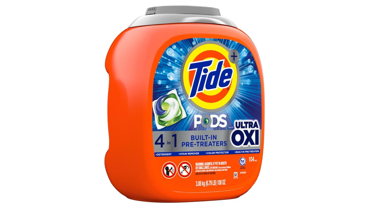 Tide pods with deals oxi QTY 194