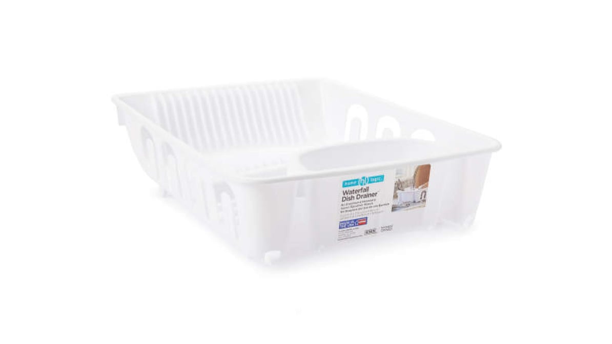 Hefty White Self Draining Dishrack