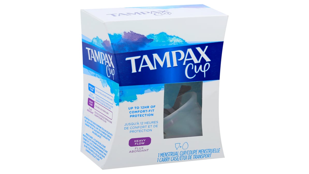 Tampax Heavy Flow Menstrual Cup & Carry Case | Delivery Near Me - Doordash