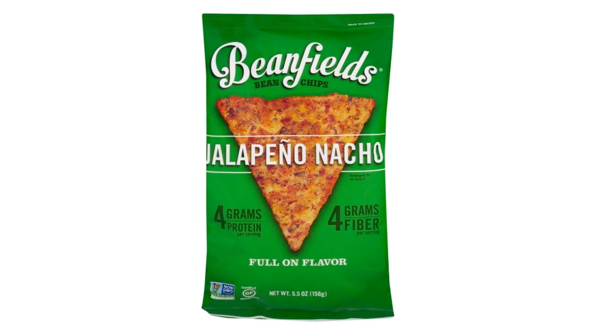 Beanfields Gluten Free Bean Chips Jalapeno Nacho (5.5 Oz) | Delivery ...