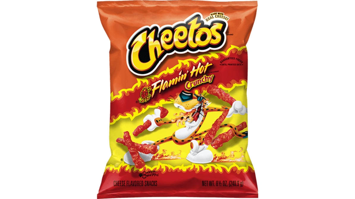 Cheetos xtra Flamin' Hot - 5 large bags 145g each