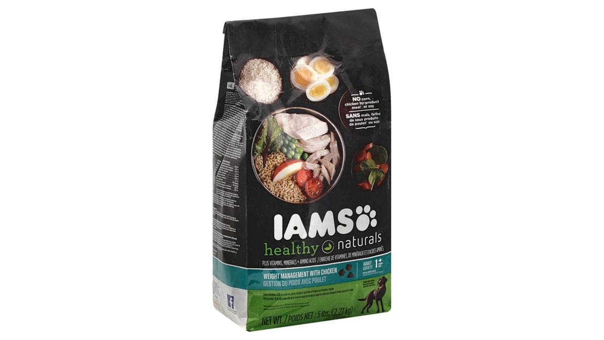 Iams healthy naturals chicken & barley fashion dry dog food