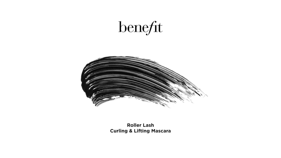 Benefit Cosmetics Roller Lash Curling & Lifting Mascara, Ink Black - 0.30 oz tube