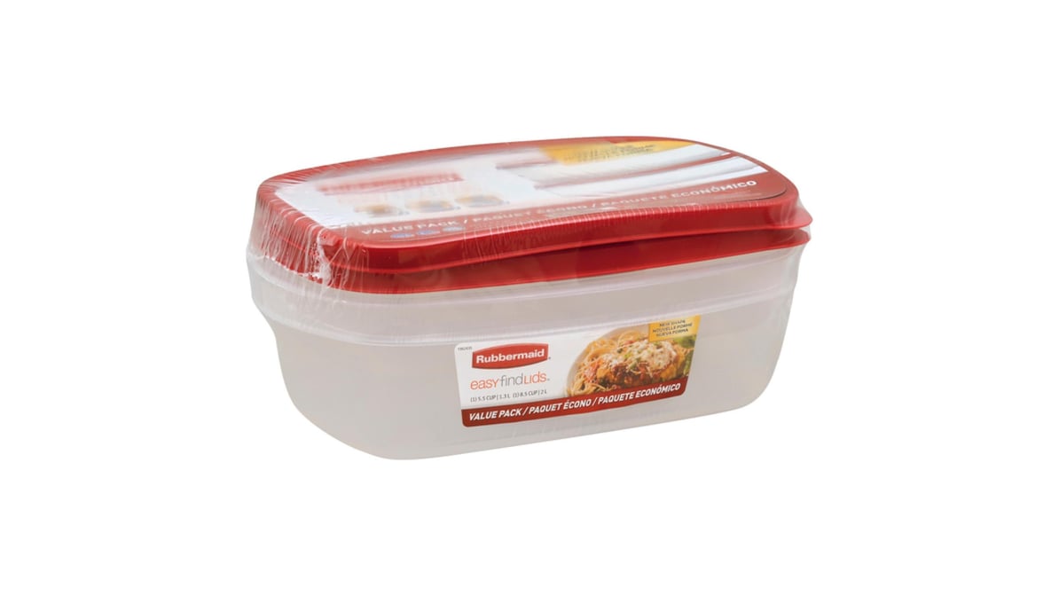 Rubbermaid Lunch Box Container (3 ct) Delivery - DoorDash