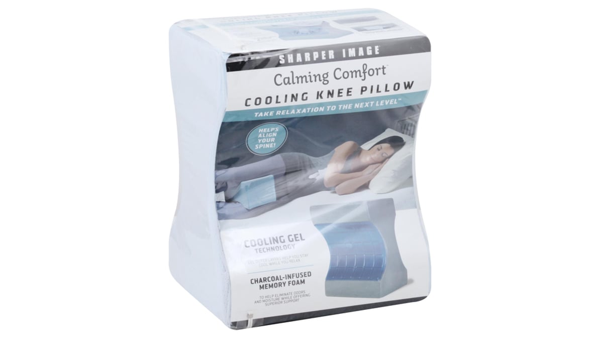 Calming Comfort Knee Pillow: Align your Hips & Spine with Cooling Gel  Technology 