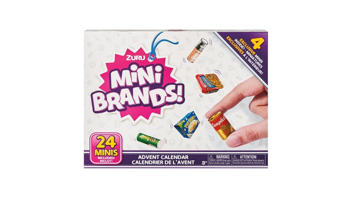 5 Surprise Mini Brands Series 5 24 Surprise Advent Calendar | Delivery ...