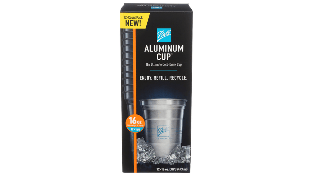 Ball 16 oz Aluminum Cups (12 ct)