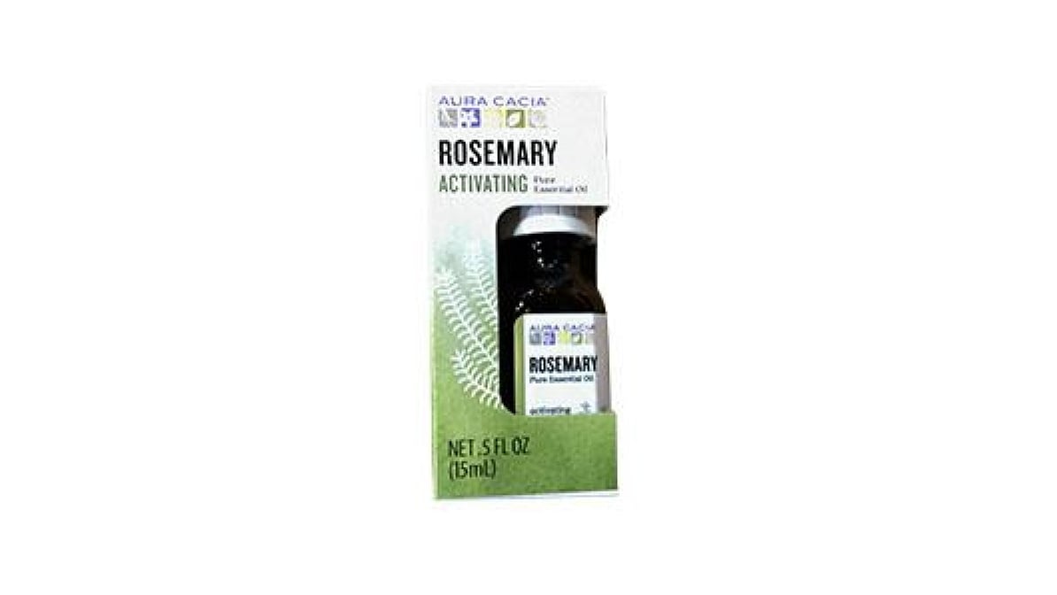 Aura Cacia Rosemary Essential Oil (0.5 oz) Delivery - DoorDash