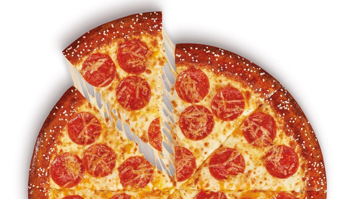 Little Caesars' new pizza has 100 slices of pepperoni