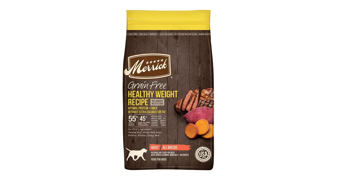 Merrick grain free healthy weight sale